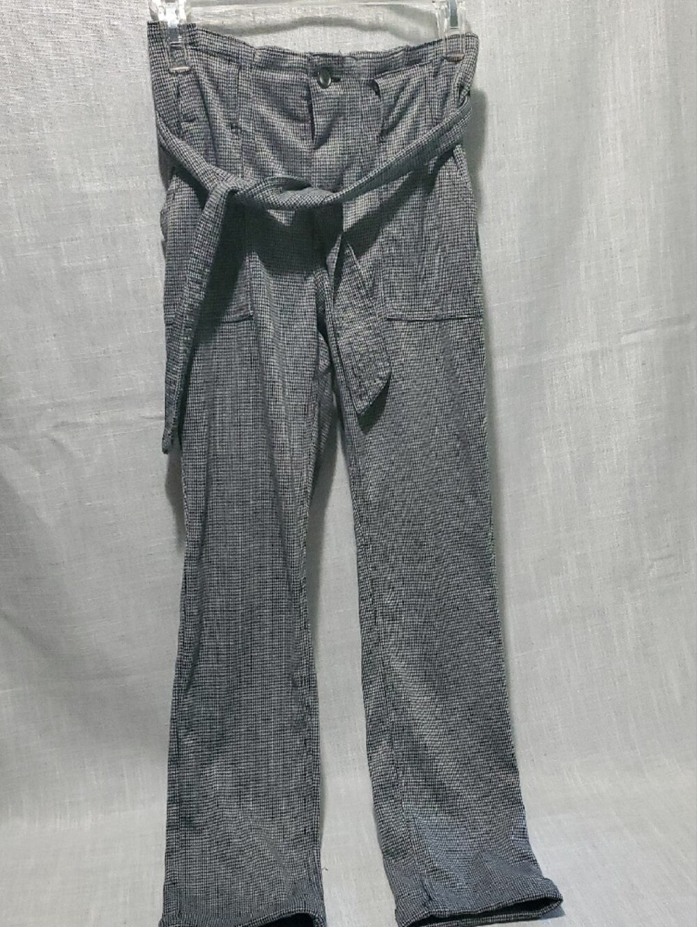 SO Black and White Mini Houndstooth Trousers - Picture 1 of 7